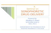 Sonophorosis by akshay patel