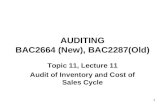 Bac2664auditing l11 1 Inventory