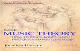 Free Index: "Basic Music Theory: How to Read, Write, and Understand Written Music"