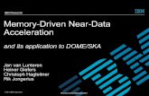 Memory-Driven Near-Data Acceleration and its application to DOME/SKA