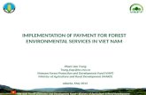Implementation of Payment for Forest Environmental Services in Vietnam