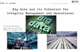 Big data and its potential in integrity and operational reliability
