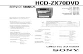 Sony Hcd Zx70dvd