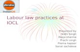 Labour law practices at iocl