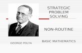 Polya Model (strategic problem solving)