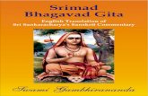 Srimad Bhagavad Gita Shankara Bhashya English