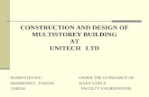 Construction and Design of Multi Storey Building by Abhimanyu Parida