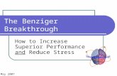 The Benziger Breakthrough.ppt