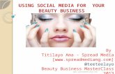 Using Social Media For Your Beauty Business