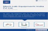 Kaplan Turbine Test Rig by Mech Lab Equipments India Pvt Ltd