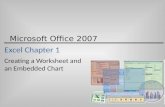 Excel Chapter 1