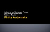 Chapter 5 - Finite Automata
