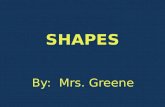 Shapes for kindergarten