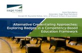 Alternative Credentialing Approaches: Exploring Badges in a Competency-based Education Framework