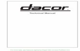 Dacor Technical Manual
