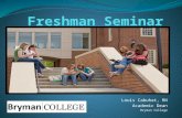 Welcome to Freshman Seminar: Louis Cabuhat