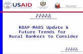 Rbap mabs update & future trends  for rural banks to consider