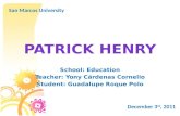 Patrick henry