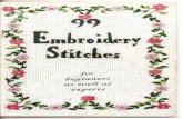 99 Embroidery Stitches