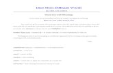 1853 Most Difficult Words (for GRE, CAT, GMAT)