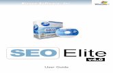 SEO Elite 4 User manual