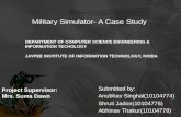 Military simulator  a case study