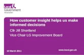 How customer insight helps us make informed decisions presentation