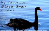 My favorite "Black Swan" quotes