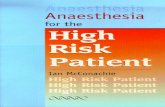 Anaesthesia for the High Risk Patient - I. McConachie (2002) WW