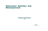 Autosys Job Management - Release Summary