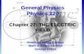 George Cross Electromagnetism Electric Field Lecture27 (2)