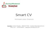 Smart CV - Startup Weekend Shanghai November 2011