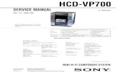Sony HCD-VP700