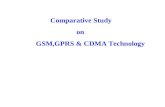 Compairative Study Gsm Cdma Gprs