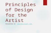The principles of design for Art
