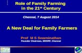 Role  of Family Farming in 21st Century