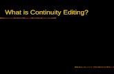 Continuity Editing Y11S1
