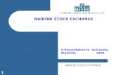 NAIROBI STOCK EXCHANGE NAIROBI STOCK EXCHANGE
