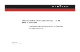 VERITAS NetBackup 6[1].0 on Unix-Oracle