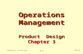 Operations Management (OPM530) -C3 Product Design