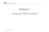 Advance Class Features