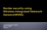 Ram Border Security Using Wireless Integrated Network Sensor Seminar Ppt