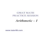 GMAT Arithmetic | GMAT Test prep | GMAT  online Tutoring | Online GMAT Tutor | Math | Visit  tutor99.com for more help in GMAT Arithmetic