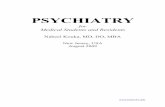 Psychiatry for Medical Students and Residents