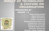 Impact of technology and culture on organization