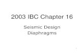 2003 Ibc Diaphragm Design