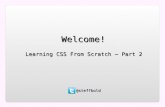 Learn CSS From Scratch - Part 2