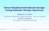 Direct Displacement Based Design Using Inelastic Design Spectrum