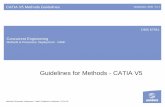 Catia V5 Guidelines