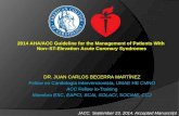 2014 AHA/ACC Guideline for the Management of Patients With Non–ST-Elevation Acute Coronary Syndromes